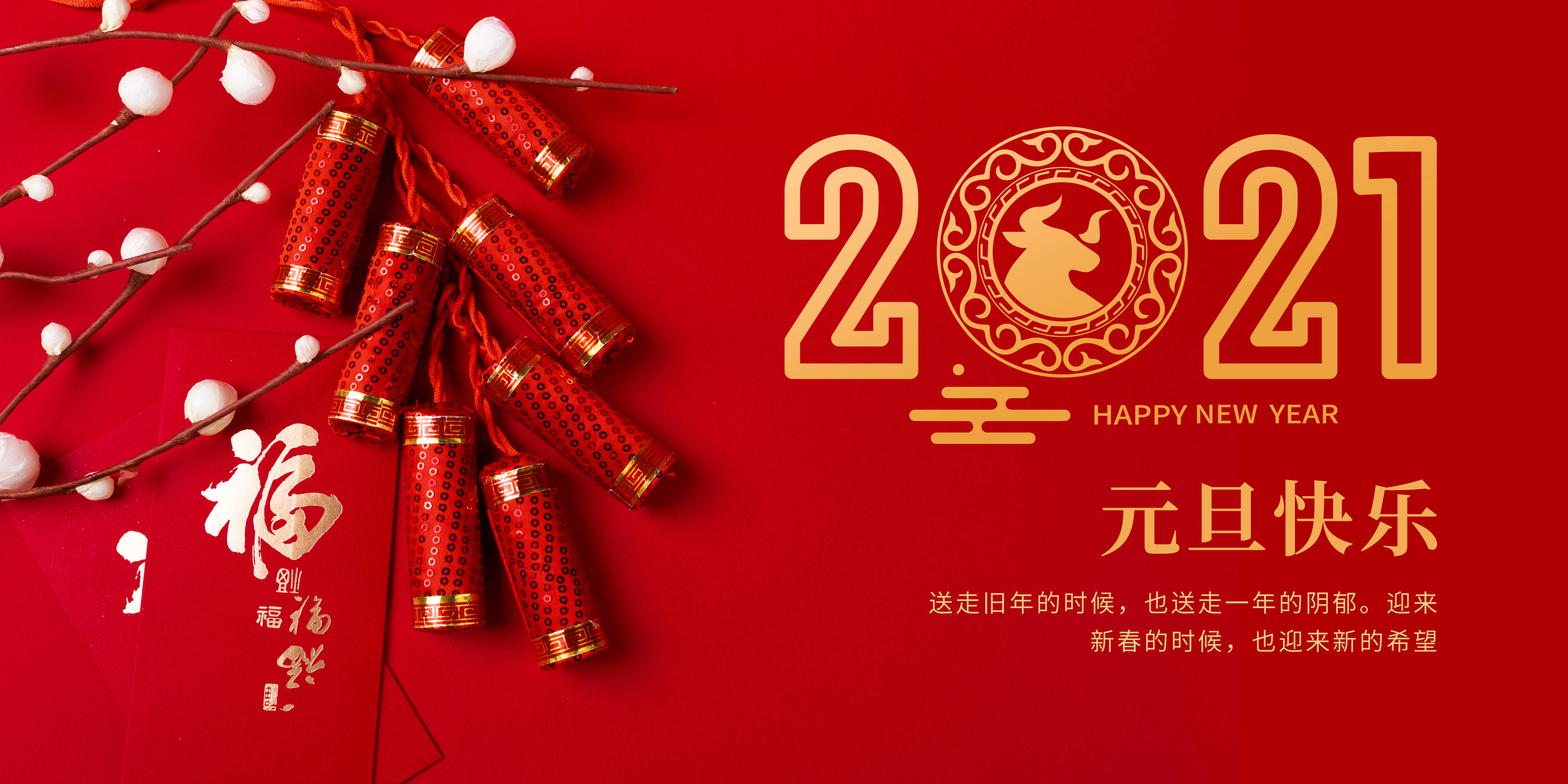 慶元旦，迎新年！